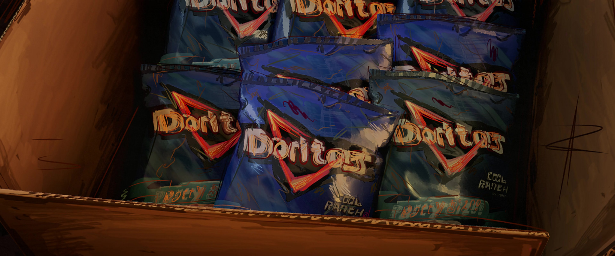 Doritos Chips In Teenage Mutant Ninja Turtles Mutant Mayhem (2023)