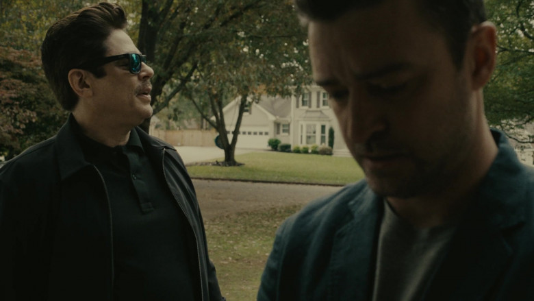Ray-Ban Sunglasses of Benicio del Toro as Detective Tom Nichols in Reptile (2023) - 408262