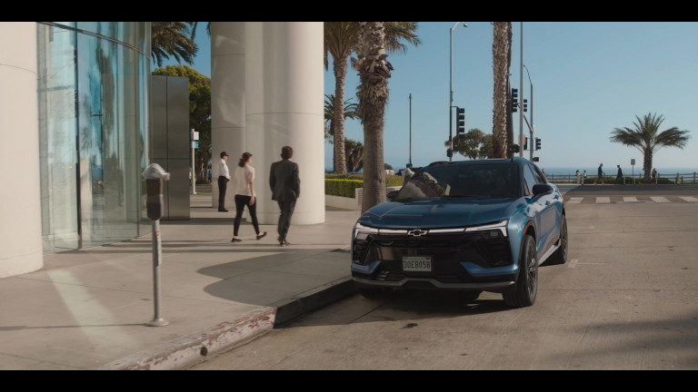 Chevrolet Blazer Blue Car In Barbie (2023)