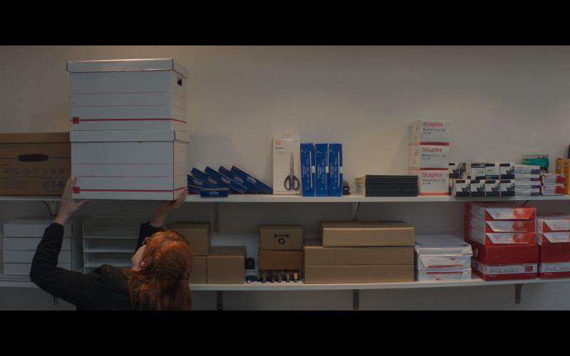 Staples, Hammermill, BIC in The Other Black Girl S01E01 "They Say I'm Different" (2023)