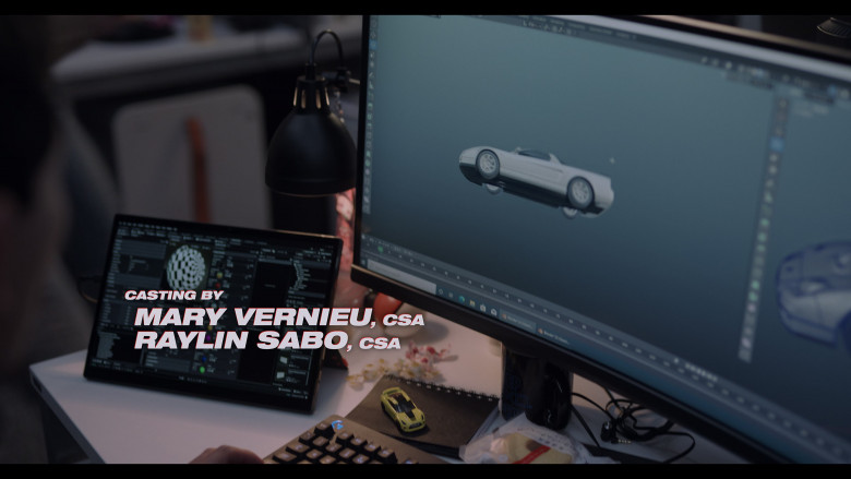 Blender 3D computer graphics software tool set and Logitech Gaming Keyboard in Gran Turismo (2023) - 406243