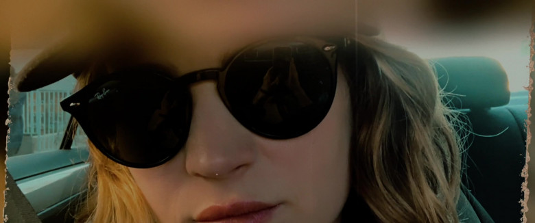Ray-Ban RB2180 Sunglasses Worn by Britt Robertson in The Re-Education of Molly Singer (2023) - 409659