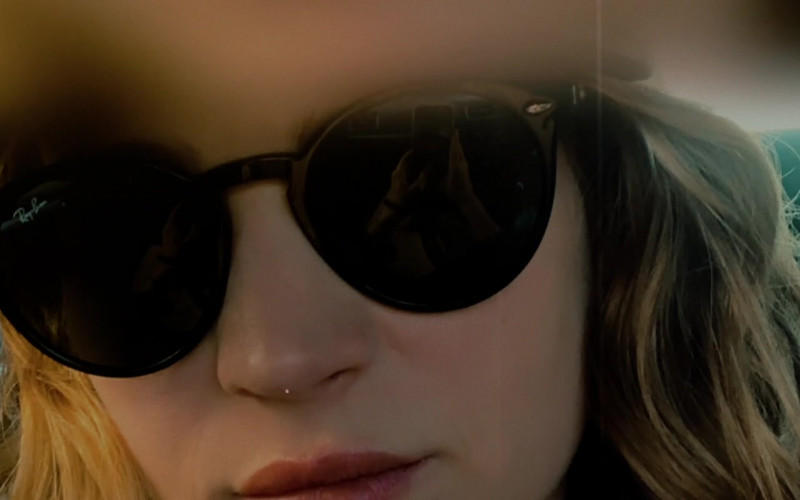 Ray-Ban RB2180 Sunglasses Worn by Britt Robertson in The Re-Education of Molly Singer (2023)