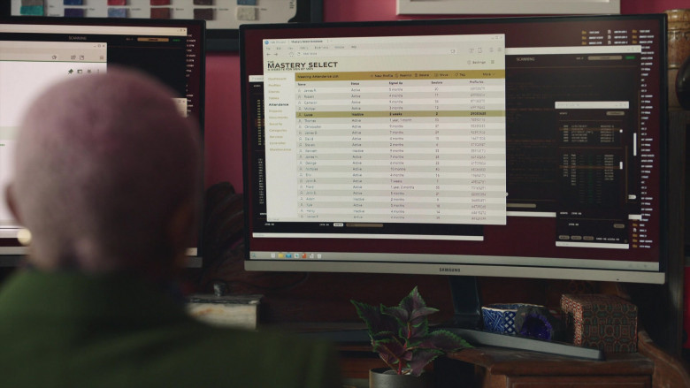 Samsung Computer Monitors Used by Travina Springer as Kylie in The Irrational S01E07 "Stormy Weather" (2023) - 412448