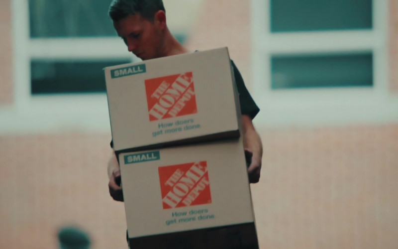 The Home Depot Boxes in The Re-Education of Molly Singer (2023)