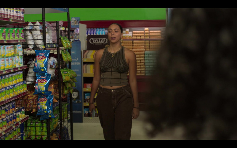 Ocean Spray, Charms Fluffy Stuff Cotton Candy, Dole, Goya Foods in Neon S01E03 "Forbidden Fruta" (2023)
