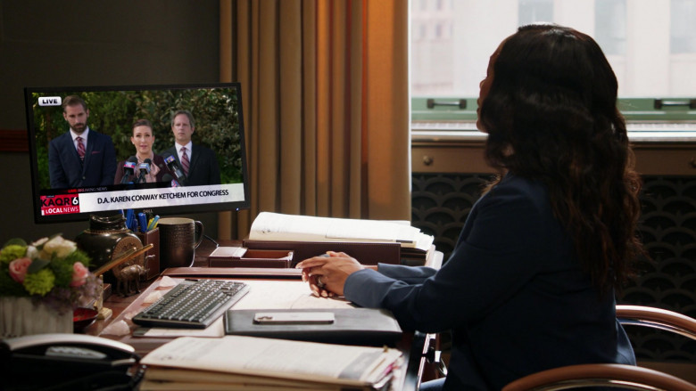 Dell Monitor and Apple iPhone in All Rise S03E17 "I Will Not Go Quietly" (2023) - 423546
