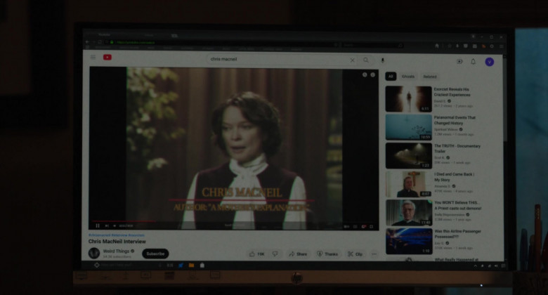HP Monitor in The Exorcist: Believer (2023) - 422680