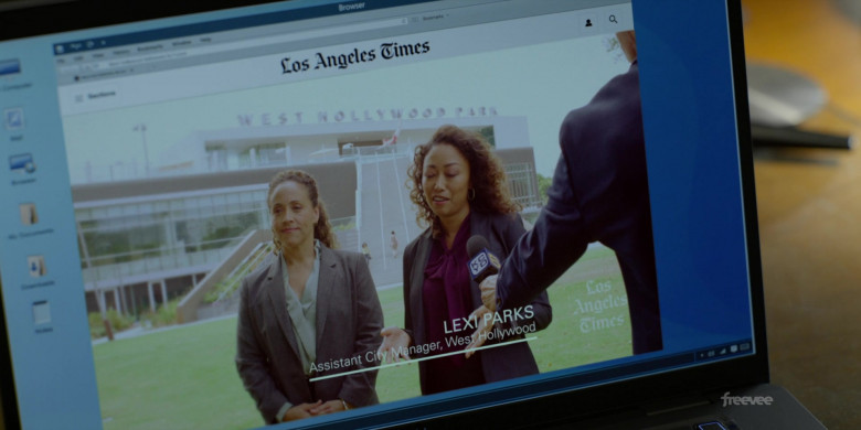 Los Angeles Times Website in Bosch: Legacy S02E04 "Musso & Frank" (2023) - 417033