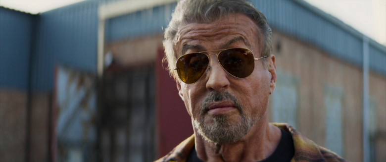 Ray-Ban Aviator Sunglasses of Sylvester Stallone as Barney Ross in Expend4bles (2023) - 414943