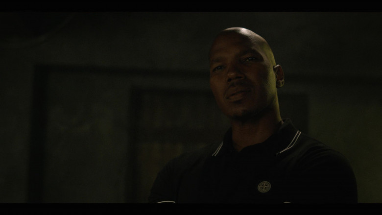 Stone Island Polo Shirt in Power Book IV: Force S02E08 "Dead Reckoning" (2023) - 420671