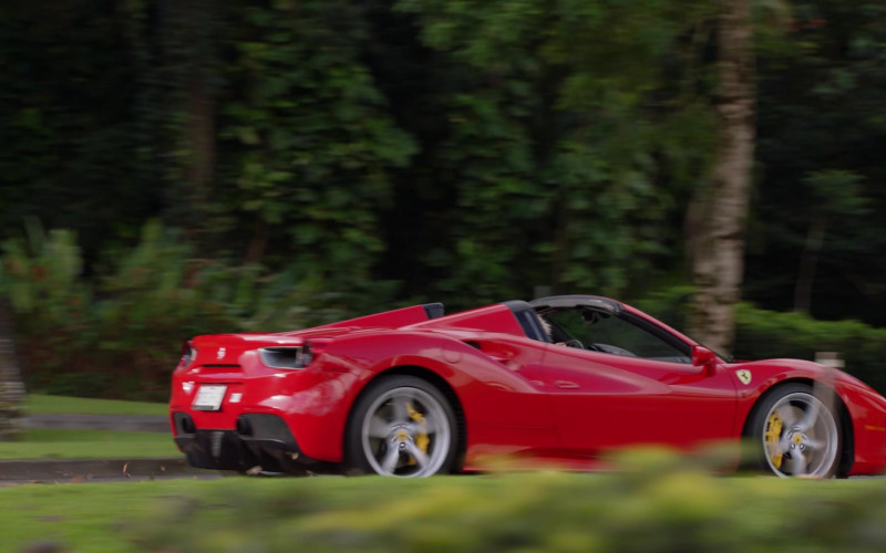 Ferrari Convertible 488 Spider in Magnum P.I. S05E12 "Three Bridges" (2023)