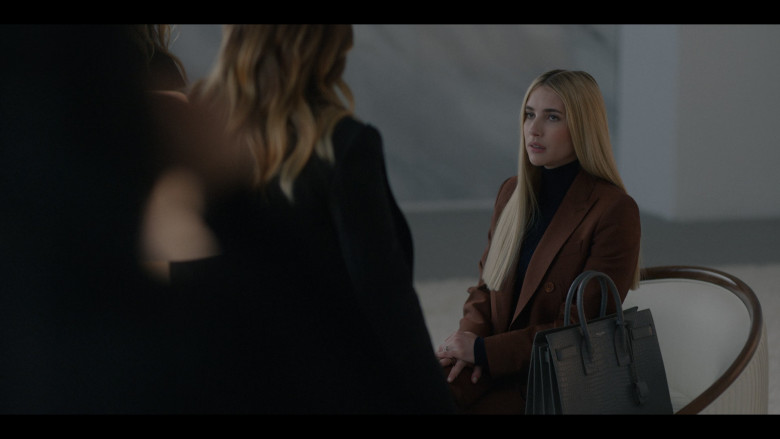 YSL Leather Bags of Emma Roberts As Anna Alcott in American Horror Story: Delicate S12E04 "Vanishing Twin" (2023) - 414212