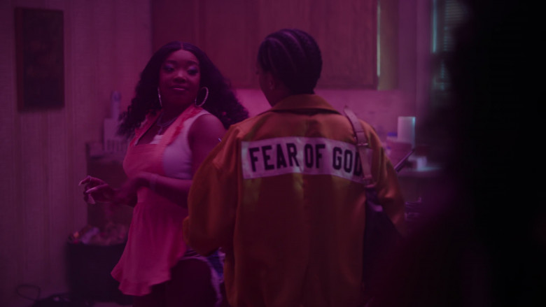 Fear of God Jacket in Rap Sh!t S02E01 "Yield" (2023) - 428241