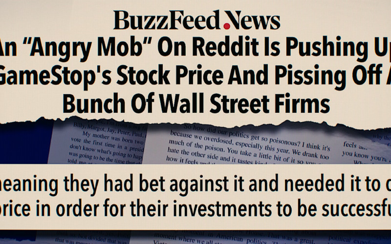 BuzzFeed in Dumb Money (2023)
