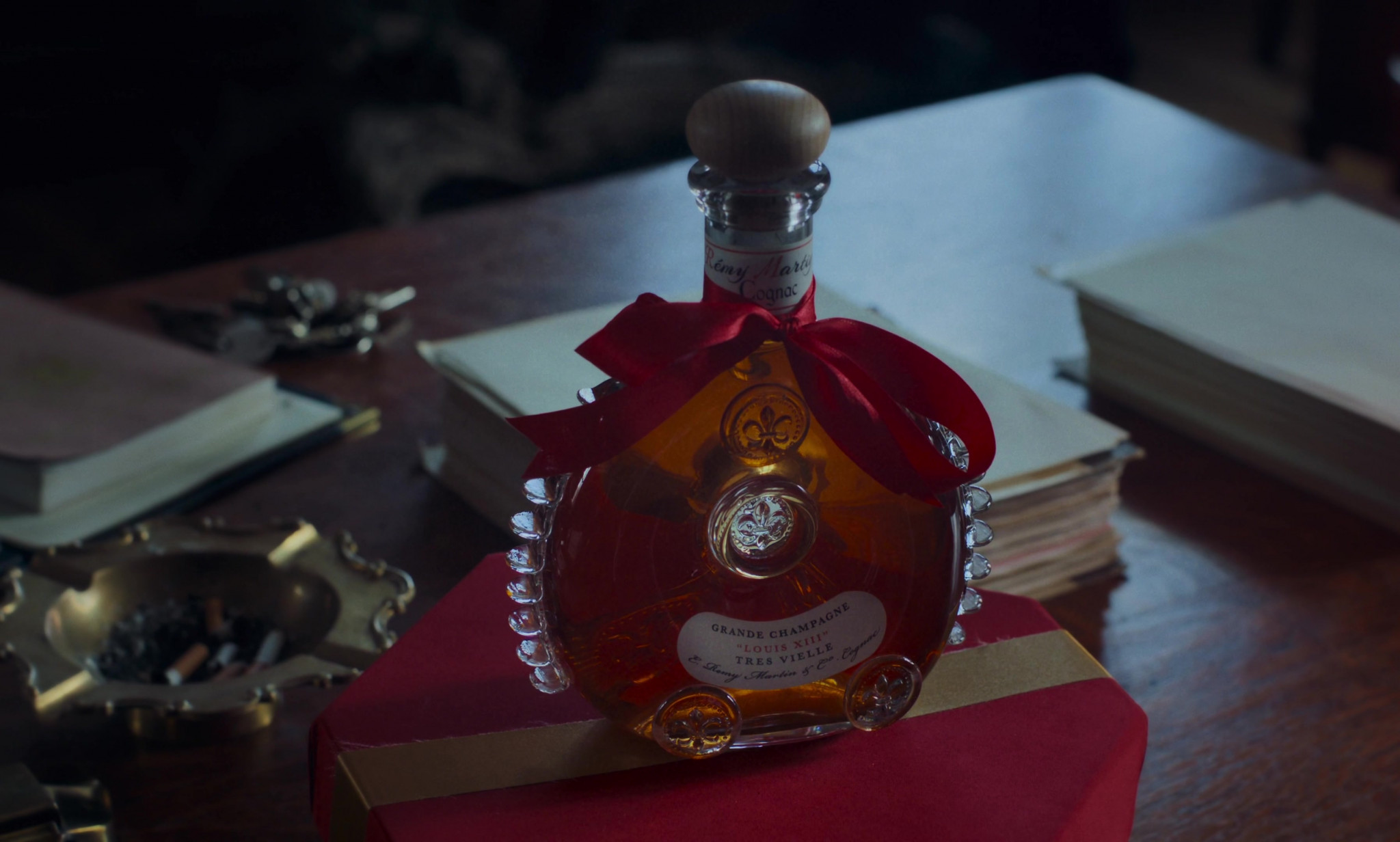 Remy Martin Louis XIII Cognac Bottle In The Holdovers (2023)