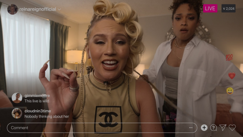 Chanel Women's Top and Necklace in Rap Sh!t S02E05 "Dead End" (2023) - 440357