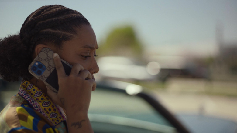 Gucci Phone Case in Rap Sh!t S02E07 "No Parking" (2023) - 446283