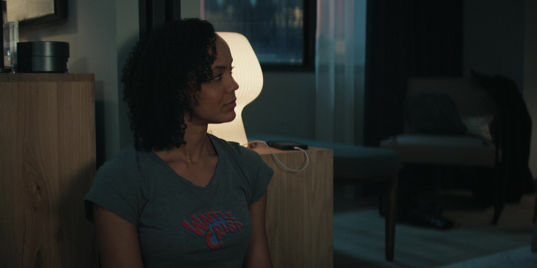 Post Waffle Crisp Cereal T-Shirt of Maria Sten as Frances Neagley in Reacher S02E01 "New York's Finest" (2023) - 447742