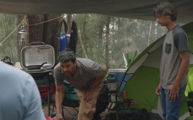 Coleman Camping Tent in Magnum P.I. S05E18 "Extracurricular Activities" (2023)