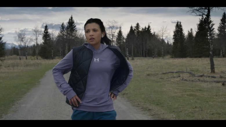 Under Armour Hoodie Worn by Nikki Rodriguez as Jackie Howard in My Life with the Walter Boys S01E07 "Small Town Rumors" (2023) - 444650