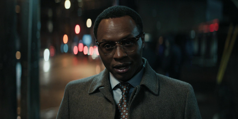Persol Men's Eyeglasses of Malcolm Goodwin as Oscar Finlay in Reacher S02E04 "A Night at the Symphony" (2023) - 450425
