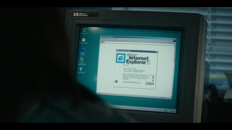 HP Monitor and Microsoft Internet Explorer in Obliterated S01E05 "Shots! Shots! Shots!" (2023) - 439299