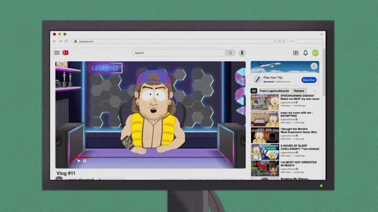 Youtube.com Website in South Park (Not Suitable For Children) (2023) - 449101