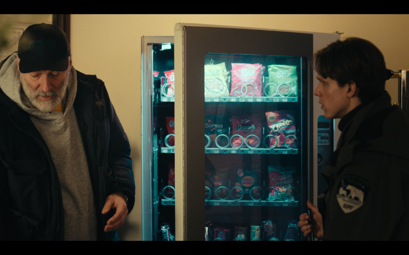 Funyuns, SunChips, Doritos, Cheetos, Airheads Candy, Snickers, Kit Kat in True Detective S04E02 "Part 2" (2024)