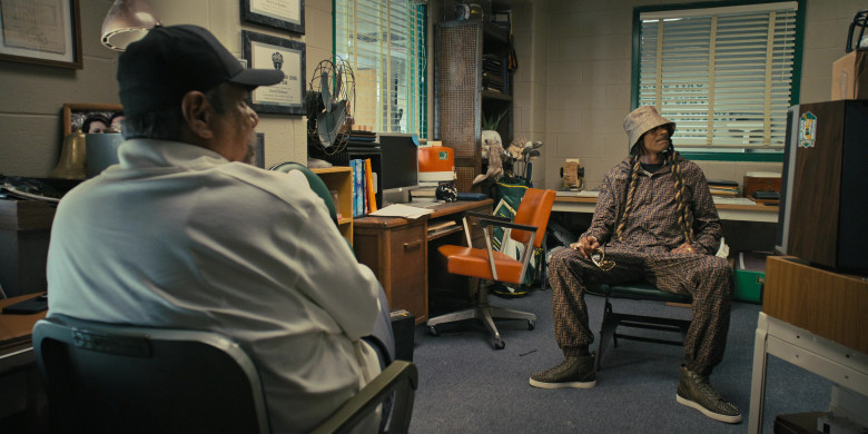Fendi Jacket, Pants, Bucket Hat and Louboutin Sneakers Worn by Snoop Dogg as Jaycen Jennings in The Underdoggs (2024) - 460597