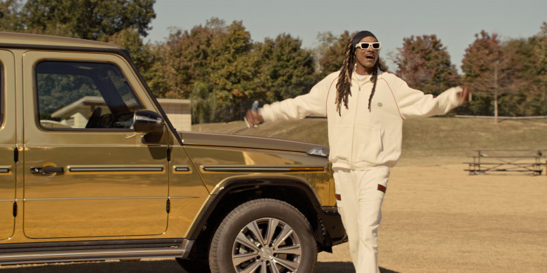 Gucci White Tracksuit Worn by Snoop Dogg as Jaycen Jennings in The Underdoggs (2024) - 460868