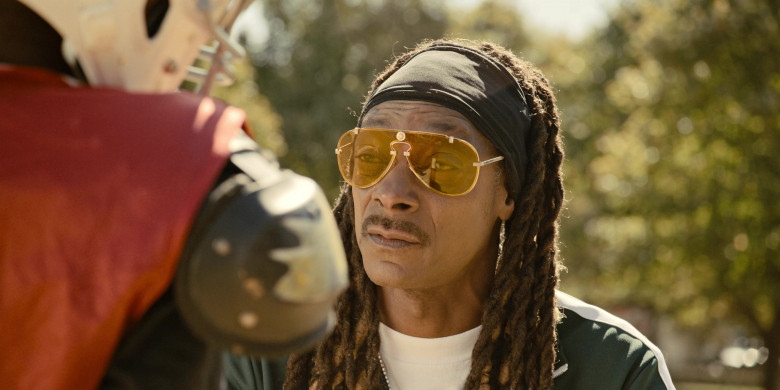Versace VE 2243 Gold Sunglasses Worn by Snoop Dogg as Jaycen Jennings in The Underdoggs (2024) - 461173