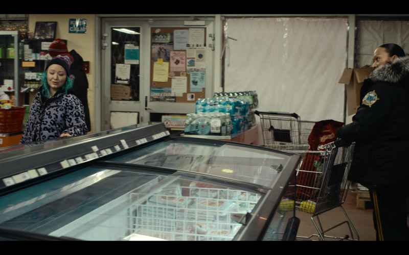 Kirkland Signature Drinks, San Pellegrino Water, Popcornopolis Popcorn in True Detective S04E02 "Part 2" (2024)