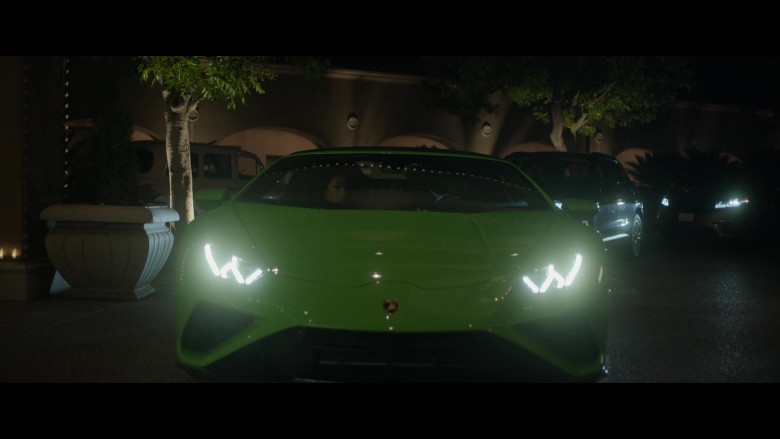Lamborghini Green Sports Car in The Brothers Sun S01E07 "Gymkata" (2024) - 452686