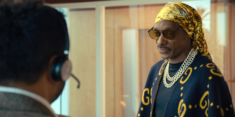 Prada Men's Sunglasses Worn by Snoop Dogg as Jaycen Jennings in The Underdoggs (2024) - 461010