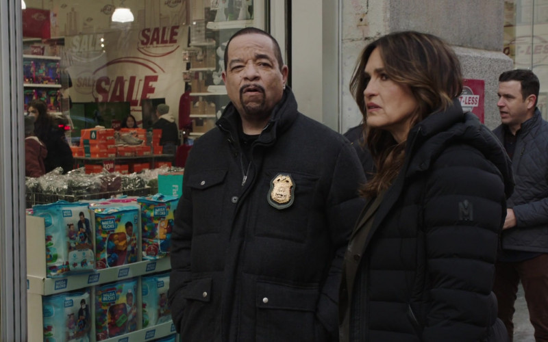 Mackage Puffer Coat Jacket Worn by Mariska Hargitay as Olivia Benson in Law & Order: Special Victims Unit S25E01 "Tunnel Blind" (2024)