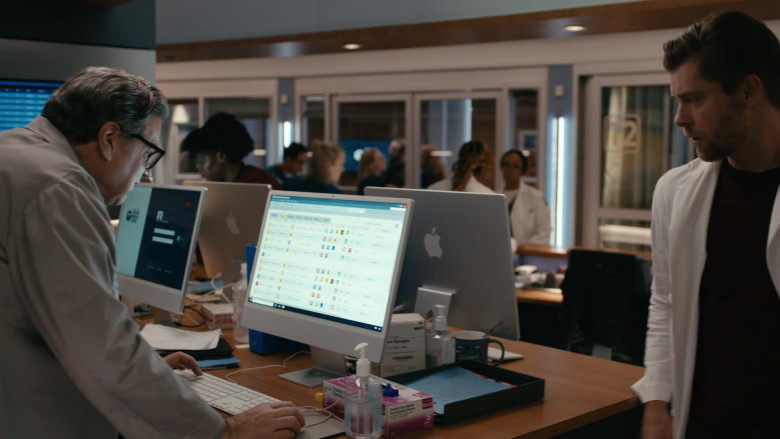 Apple iMac Computers in Chicago Med S09E06 "I Told Myself That I Was Done With You" (2024) - 475861
