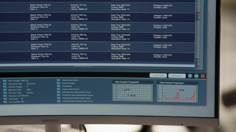 Samsung Monitor in CSI: Vegas S03E02 "Scar Tissue" (2024) - 474115