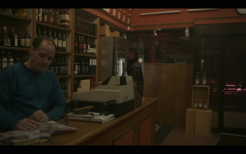 Michter's, Jameson, Johnnie Walker, Bushmills and Jack Daniel's Whisky Bottles  in Power Book III: Raising Kanan S03E09 "Home to Roost" (2024)