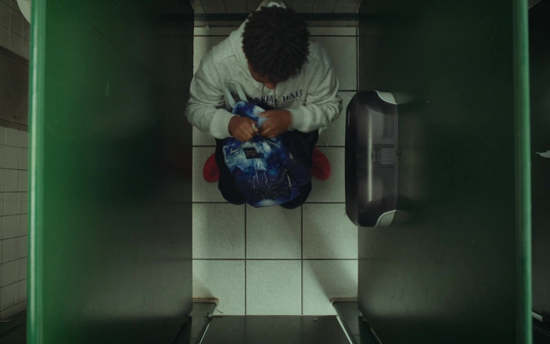 JanSport Backpack in The Vince Staples Show S01E05 "White Boy" (2024)