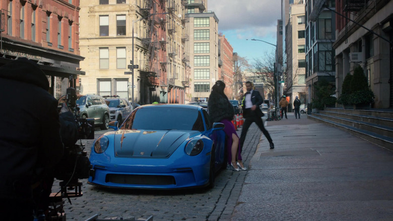 Porsche Blue Sports Car in Law & Order S23E04 "Unintended Consequences" (2024) - 467544