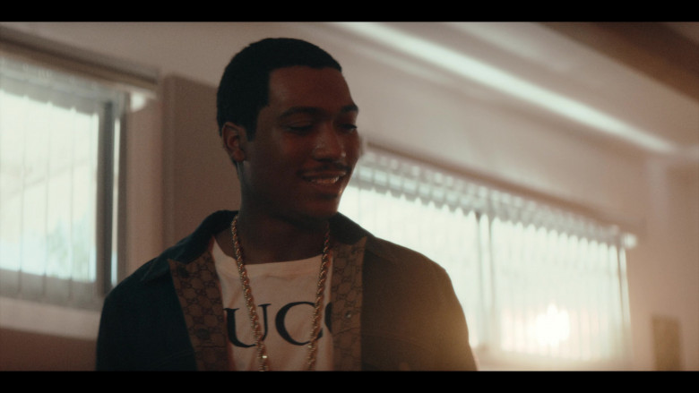 Gucci Jacket and T-Shirt in BMF S03E01 "Detroit vs Everybody" (2024) - 476389
