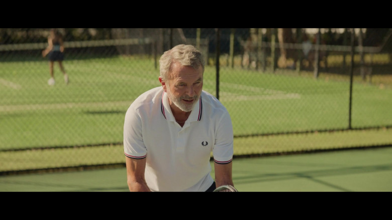 Fred Perry Polo Shirt in Apples Never Fall S01E02 "Logan" (2024) - 482128