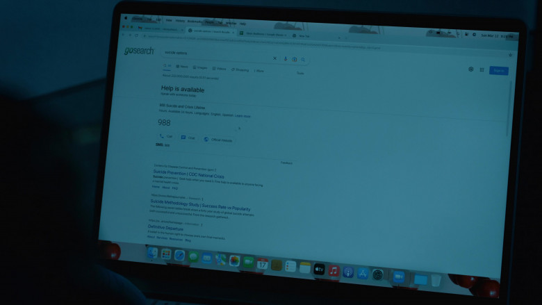 Apple MacBook, MacOS, Chrome WEB Browser and Google Sheets in Elsbeth S01E01 "Pilot" (2024) - 476456