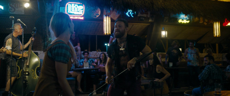 Sol, Miller Lite and Coors Light Signs in Road House (2024) - 486251