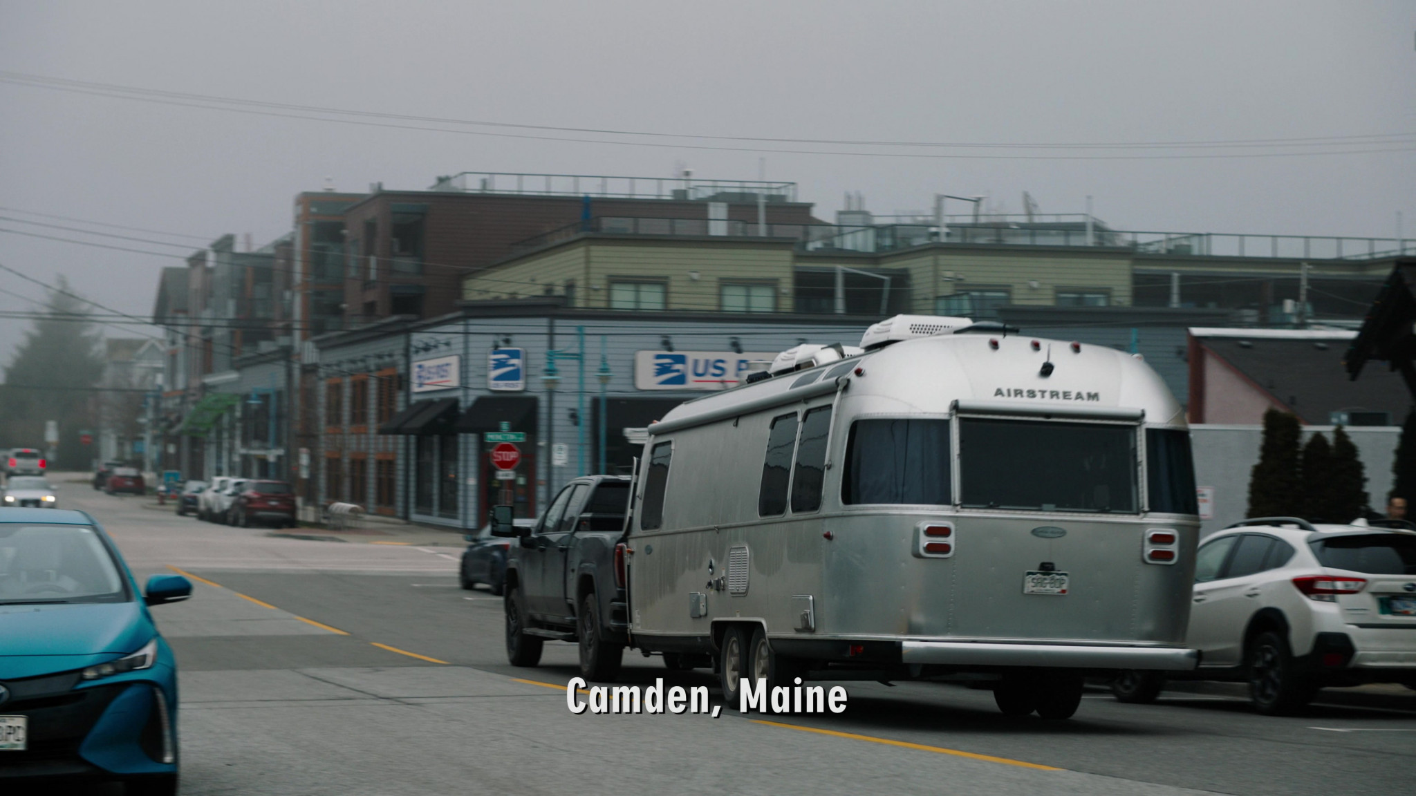 Airstream Travel Trailer In Tracker S01E08 