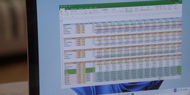 Microsoft Office / Excel Software in All American S06E02 "Public Service Announcement" (2024) - 497749