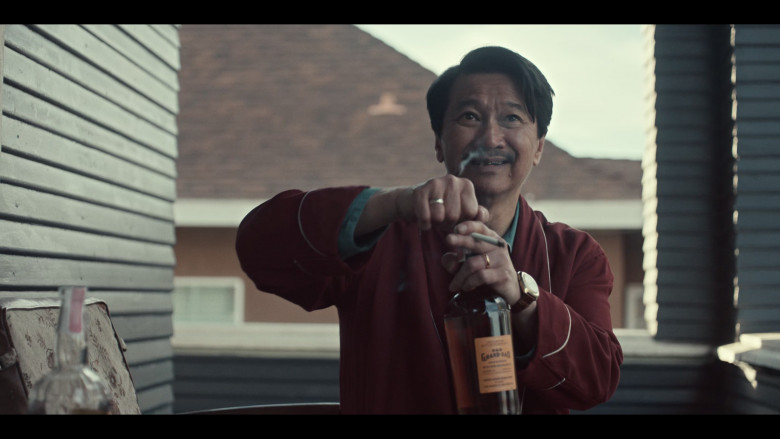 Old Grand Dad Kentucky Straight Bourbon Whiskey Bottles in The Sympathizer S01E02 "Good Little Asian" (2024) - 502616