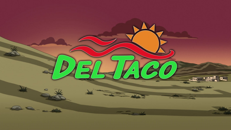 Del Taco Fast food restaurant chain in Family Guy S22E15 "Faith No More" (2024) - 501142