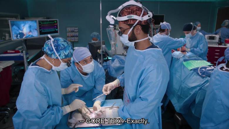 Gore-Tex in Grey's Anatomy S20E09 "I Carry Your Heart" (2024) - 522993